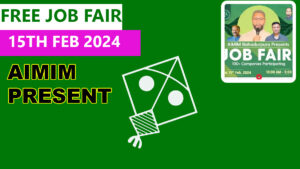 JOB FAIR AIMIM PRESENT JAHANUMA BAHADURPURA